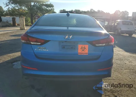2017 Hyundai Elantra Se из США, поврежденный, VIN 5NPD84LF1HH009628